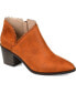 Фото #18 товара Women's Tessa Scalloped Block Heel Booties