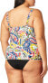 Anne Cole 284840 Women's Standard Underwire Tankini, Multi Print, 38/36