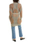 Фото #2 товара Lovestitch Lurex Intarsia Cardigan Women's Grey S