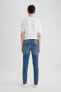 B8418 Pedro Slim Fit Dar Kalıp Jean Pantolon