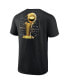 Фото #4 товара Men's Black Denver Nuggets 2023 NBA Finals Champions Triple Threat Roster Signature T-shirt