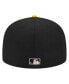 Фото #2 товара Men's Black Seattle Mariners Metallic Camo 59FIFTY Fitted Hat