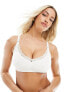 Фото #7 товара Lindex Mom 2 pack seamless with lace nursing bra in white and black
