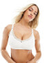 Lindex Mom 2 pack seamless with lace nursing bra in white and black