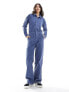 Pimkie cord jumpsuit in blue