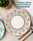Фото #3 товара Global Collection Terracotta Dreams 12 Pc. Dinnerware Set, Service for 4