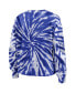 ფოტო #4 პროდუქტის Women's Royal Florida Gators Tie-Dye Long Sleeve T-shirt