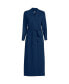Фото #1 товара Women's Cotton Long Sleeve Midcalf Robe
