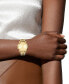 ფოტო #4 პროდუქტის Women's Greyson Gold-Tone Bracelet Watch 36mm