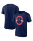 Фото #2 товара Men's Navy Los Angeles Angels Iconic Glory Bound T-shirt