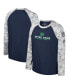ფოტო #1 პროდუქტის Big Boys Navy, Camo Notre Dame Fighting Irish OHT Military-Inspired Appreciation Dark Star Raglan Long Sleeve T-shirt