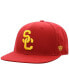 ფოტო #1 პროდუქტის Men's Cardinal USC Trojans Team Color Fitted Hat