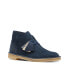 Фото #2 товара Clarks Desert Boot 26169154 Mens Blue Leather Lace Up Chukkas Boots