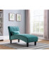 Фото #1 товара Newport Channel Tufted Chaise Lounge