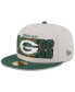 Фото #4 товара Men's Stone, Green Green Bay Packers 2023 NFL Draft On Stage 59FIFTY Fitted Hat