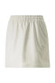 Фото #2 товара T7 Faux Leather Mini Skirt Pristine Beyaz Kadın Etek