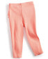 ფოტო #1 პროდუქტის Baby Girls Ribbed Ruffled-Back Leggings, Created for Macy's