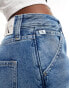 Фото #2 товара Calvin Klein Jeans 90s straight carpenter jeans in light wash