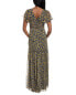 Фото #2 товара Mikael Aghal Smocked Gown Women's