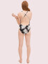 Фото #2 товара Kate Spade New York 266587 Women's V-Neck One-Piece Swimsuit Size Large