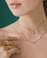 ფოტო #4 პროდუქტის Diamond Bar Chain Link Ring (1/6 ct. t.w.) in Gold Vermeil, Created for Macy's