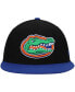 Men's Black and Royal Florida Gators Team Color Two-Tone Fitted Hat