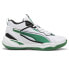 Фото #1 товара Puma Playmaker 2023 Lace Up Mens White Sneakers Casual Shoes 39233009