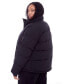 ფოტო #2 პროდუქტის Women's Plus Size - Forillon Plus | Short Quilted Puffer Jacket