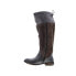 Roan by Bed Stu Natty F858037 Womens Gray Leather Lace Up Knee High Boots 6.5