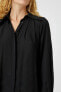 Kadın Siyah Gömlek 3WAK60120UW
