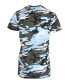 Фото #2 товара Men's Camo Printed Short Sleeve Crew Neck T-shirt