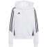 Фото #5 товара Свитшот Adidas Tiro 24 Hooded W белый IR7508