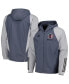 ფოტო #2 პროდუქტის Men's Charcoal St. Louis City SC All-Weather Raglan Hoodie Full-Zip Jacket
