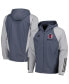 Фото #2 товара Men's Charcoal St. Louis City SC All-Weather Raglan Hoodie Full-Zip Jacket