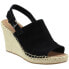 Фото #4 товара TOMS Monica Platform Womens Black Casual Sandals 10011842