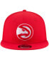 Men's Red Atlanta Hawks Official Team Color 9FIFTY Snapback Hat