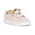 Фото #3 товара Puma Suede Classic Light Flex Bow V Slip On Toddler Girls Pink Sneakers Casual