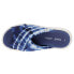 Фото #4 товара TOMS Alpargata Mallow Cro Tie Dye Platform Womens Blue Casual Sandals 10017858T