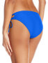 Body Glove Women's 181862 Blue Smoothies Tie Side Bikini Bottom Swimwear Size L