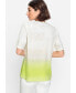 ფოტო #3 პროდუქტის Women's 100% Cotton Embellished Placement Print T-Shirt