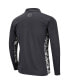 Men's Charcoal Georgetown Hoyas OHT Military-Inspired Appreciation Digi Camo Quarter-Zip Jacket