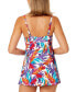 Фото #2 товара Women's Printed One-Piece Swim Dress