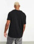 Фото #8 товара ASOS DESIGN – Locker geschnittenes Basic-T-Shirt aus 240 g/m² schwerem Stoff in Schwarz