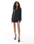 Фото #3 товара & Other Stories wool blend single breasted blazer in black