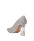 Women's The Lookerr Square Toe Lucite Heel Pumps