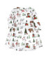 Фото #3 товара Baby Girls Cotton Dresses, Christmas Forest