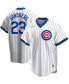 Men's Ryne Sandberg White Chicago Cubs Home Cooperstown Collection Player Jersey
