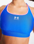 Фото #6 товара Топ Under Armour Authentics Ungepolstert Blau/Rosa