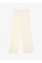 Фото #1 товара Normal Bel Normal Paça Beyaz Kadın Chino Pantolon 4SKG40053AW