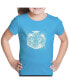 ფოტო #1 პროდუქტის Big Girl's Word Art T-shirt - Siamese Cat